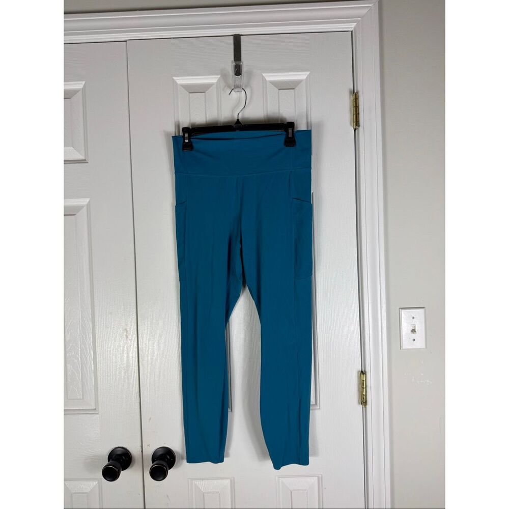 Rei Cooperative Womens Teal Leggings Size Large